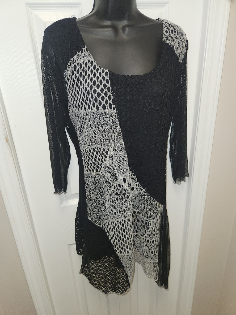 🍉Mesh Tunic Top